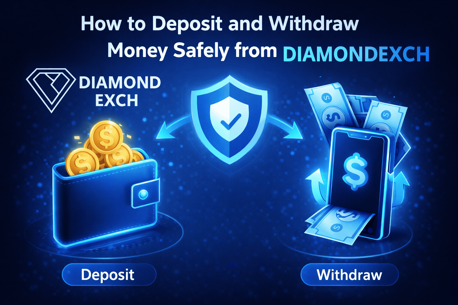 You are currently viewing How to Deposit and Withdraw Money Safely from Diamondexch