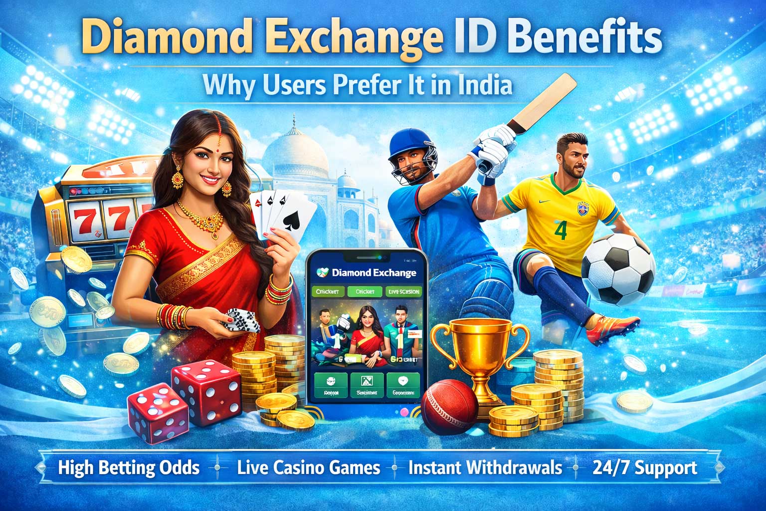 You are currently viewing Diamond Exchange ID Benefits: Why Users Prefer It in India