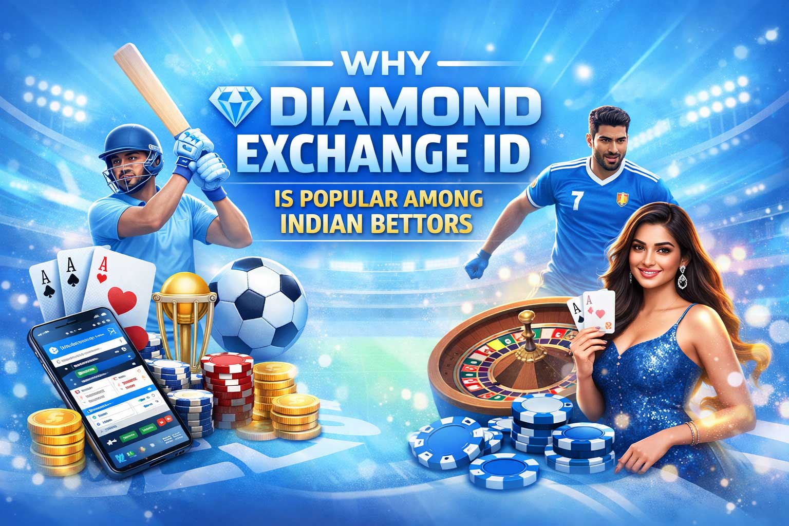 You are currently viewing Why Diamond Exchange ID Is So Popular Among Indian Bettors